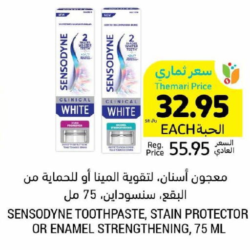 SENSODYNE Toothpaste  in Tamimi Market in KSA, Saudi Arabia, Saudi - Buraidah