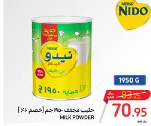 NIDO Milk Powder  in Carrefour in KSA, Saudi Arabia, Saudi - Riyadh