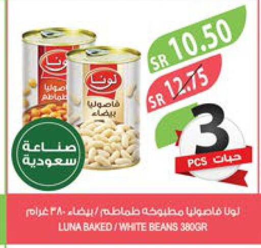 LUNA Baked Beans  in Farm  in KSA, Saudi Arabia, Saudi - Al Hasa