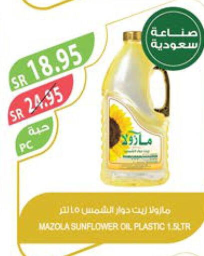 MAZOLA Sunflower Oil  in Farm  in KSA, Saudi Arabia, Saudi - Al Hasa