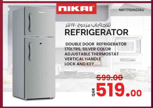 NIKAI Refrigerator  in سفاري هايبر ماركت in قطر - أم صلال