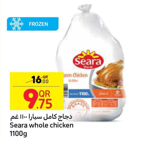 SEARA Frozen Whole Chicken  in كارفور in قطر - أم صلال