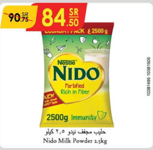NIDO Milk Powder  in Danube in KSA, Saudi Arabia, Saudi - Buraidah