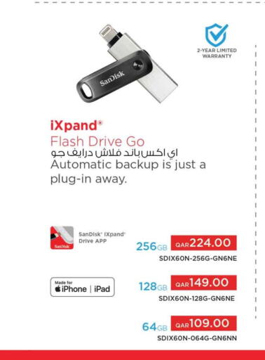 SANDISK Flash Drive  in Safari Hypermarket in Qatar - Al Wakra
