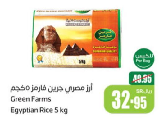  Egyptian / Calrose Rice  in Othaim Markets in KSA, Saudi Arabia, Saudi - Abha