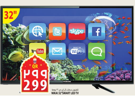 NIKAI Smart TV  in مرزا هايبرماركت in قطر - الخور