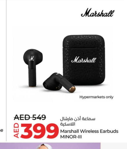  Earphone  in Lulu Hypermarket in UAE - Abu Dhabi