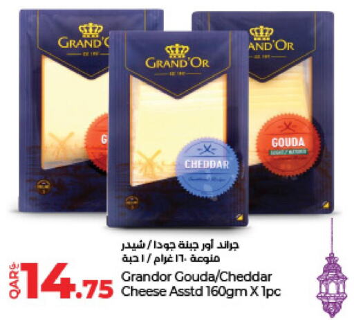 GRAND‘OR Cheddar Cheese  in LuLu Hypermarket in Qatar - Al-Shahaniya