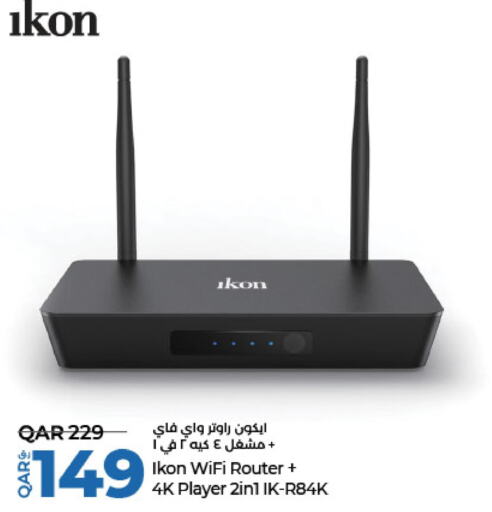 IKON Wifi Router  in LuLu Hypermarket in Qatar - Al Shamal