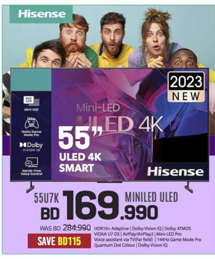 HISENSE Smart TV  in شــرف  د ج in البحرين