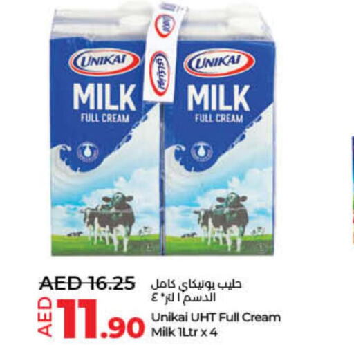 UNIKAI Long Life / UHT Milk  in Lulu Hypermarket in UAE - Ras al Khaimah