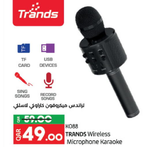 TRANDS Microphone  in LuLu Hypermarket in Qatar - Al-Shahaniya