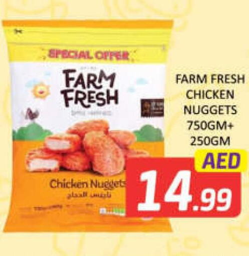 FARM FRESH Chicken Nuggets  in مانجو هايبرماركت in الإمارات العربية المتحدة , الامارات - دبي