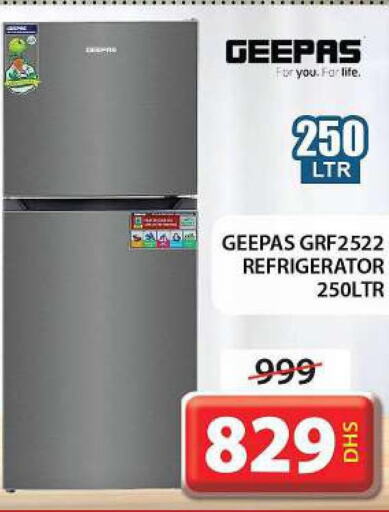 GEEPAS Refrigerator  in جراند هايبر ماركت in الإمارات العربية المتحدة , الامارات - الشارقة / عجمان