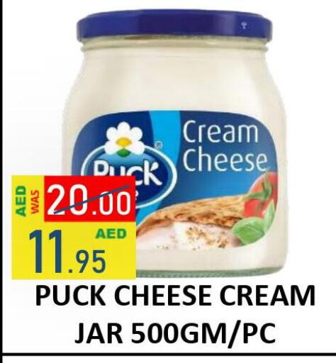 PUCK Cream Cheese  in رويال جلف هايبرماركت in الإمارات العربية المتحدة , الامارات - أبو ظبي