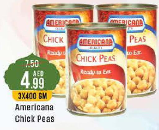AMERICANA Chick Peas  in ويست زون سوبرماركت in الإمارات العربية المتحدة , الامارات - دبي