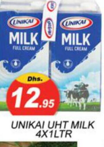 UNIKAI Long Life / UHT Milk  in Zain Mart Supermarket in UAE - Ras al Khaimah