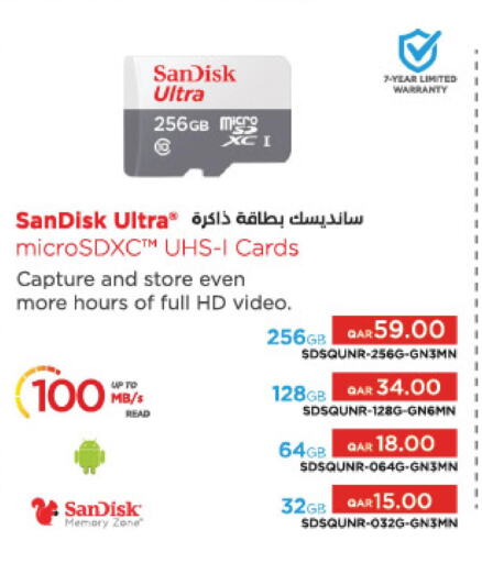 SANDISK Flash Drive  in لولو هايبرماركت in قطر - الخور