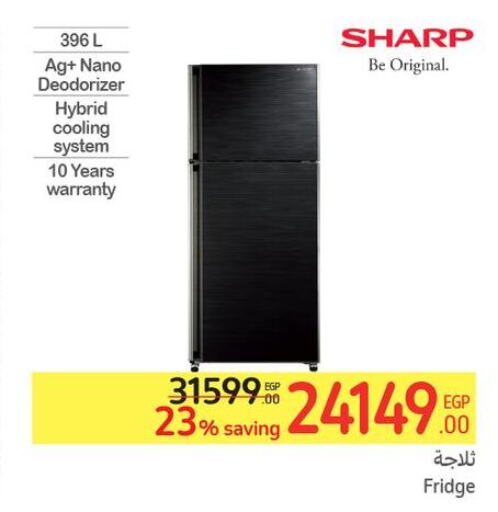 SHARP Refrigerator  in Carrefour  in Egypt - Cairo