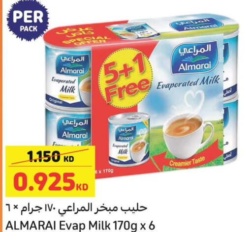 ALMARAI Evaporated Milk  in كارفور in الكويت - مدينة الكويت