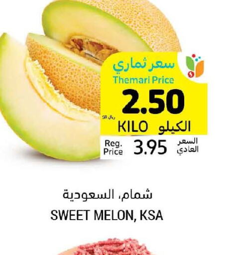  Sweet melon  in Tamimi Market in KSA, Saudi Arabia, Saudi - Al Hasa