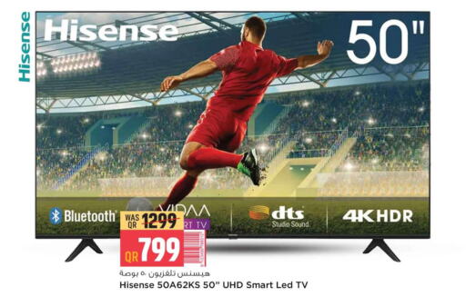 HISENSE Smart TV  in Safari Hypermarket in Qatar - Al Rayyan