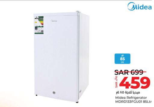 MIDEA Refrigerator  in LULU Hypermarket in KSA, Saudi Arabia, Saudi - Yanbu