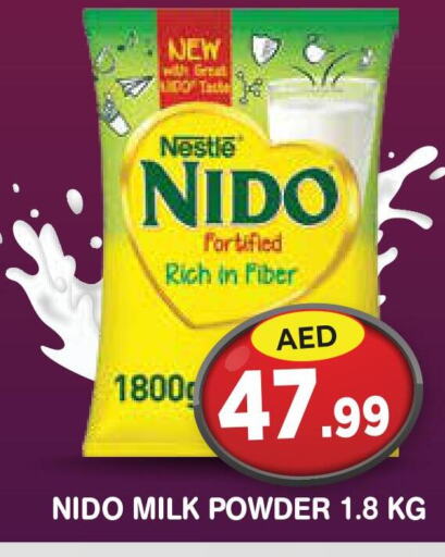 NIDO Milk Powder  in سنابل بني ياس in الإمارات العربية المتحدة , الامارات - رَأْس ٱلْخَيْمَة