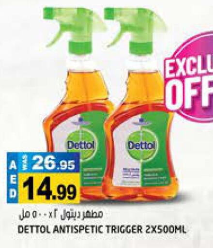 DETTOL Disinfectant  in هاشم هايبرماركت in الإمارات العربية المتحدة , الامارات - الشارقة / عجمان