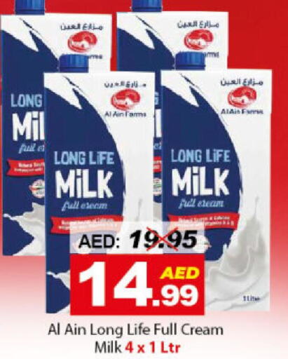 AL AIN Full Cream Milk  in DESERT FRESH MARKET  in UAE - Abu Dhabi
