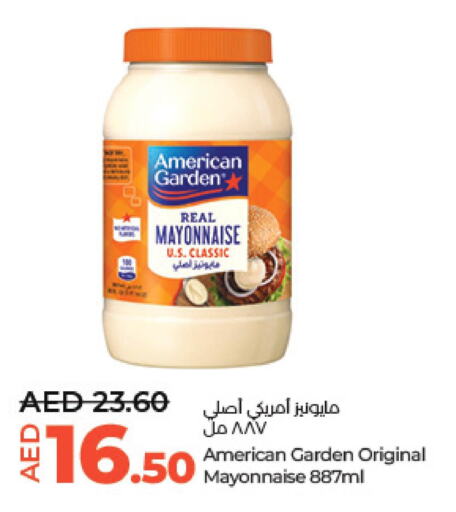AMERICAN GARDEN Mayonnaise  in لولو هايبرماركت in الإمارات العربية المتحدة , الامارات - أبو ظبي