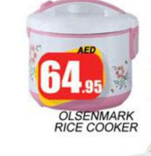 OLSENMARK Rice Cooker  in زين مارت سوبرماركت in الإمارات العربية المتحدة , الامارات - رَأْس ٱلْخَيْمَة