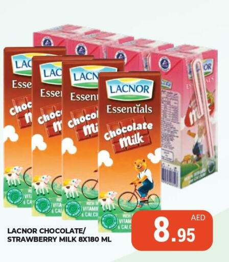 LACNOR Flavoured Milk  in Kerala Hypermarket in UAE - Ras al Khaimah