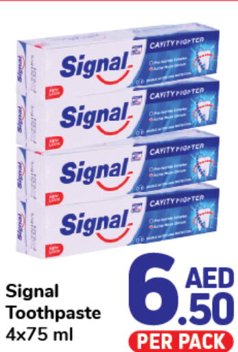 SIGNAL Toothpaste  in Day to Day Department Store in UAE - Sharjah / Ajman