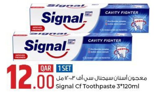 SIGNAL Toothpaste  in Rawabi Hypermarkets in Qatar - Al Shamal