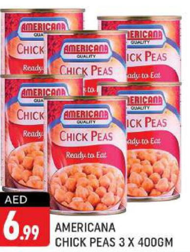 AMERICANA Chick Peas  in شكلان ماركت in الإمارات العربية المتحدة , الامارات - دبي