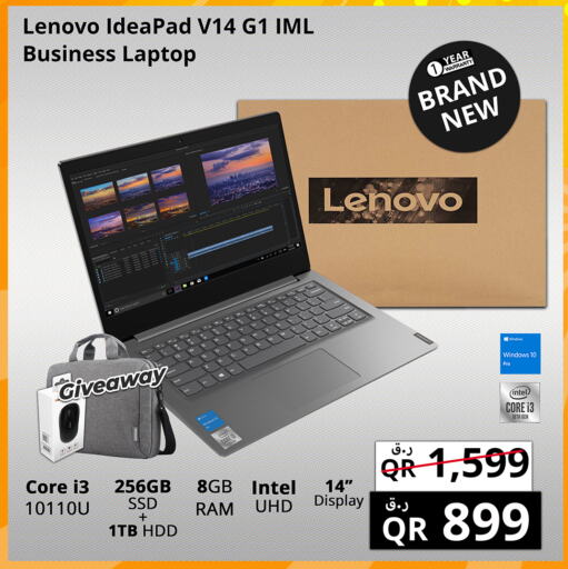 LENOVO Laptop  in برستيج كمبيوتر in قطر - الضعاين