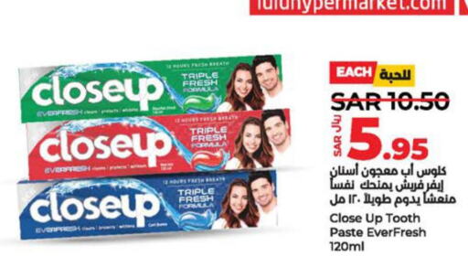 CLOSE UP Toothpaste  in LULU Hypermarket in KSA, Saudi Arabia, Saudi - Dammam