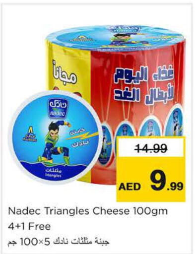 NADEC Triangle Cheese  in نستو هايبرماركت in الإمارات العربية المتحدة , الامارات - دبي