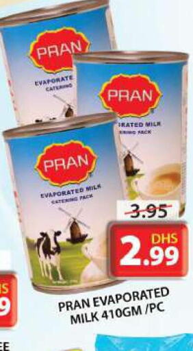PRAN Evaporated Milk  in Grand Hyper Market in UAE - Sharjah / Ajman
