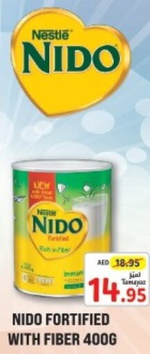 NIDO Milk Powder  in تعاونية الاتحاد in الإمارات العربية المتحدة , الامارات - الشارقة / عجمان