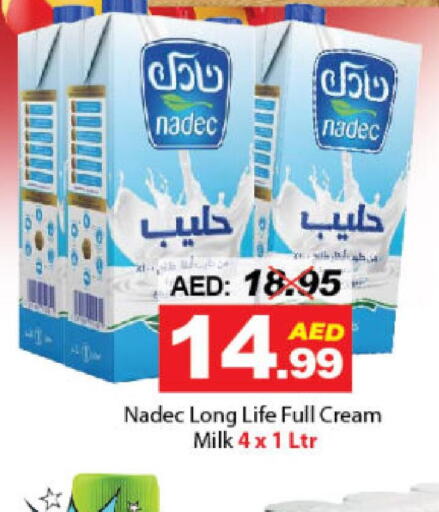 NADEC Full Cream Milk  in ديزرت فريش ماركت in الإمارات العربية المتحدة , الامارات - أبو ظبي
