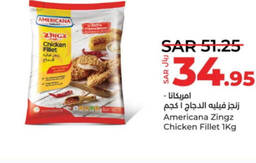 AMERICANA Chicken Breast  in LULU Hypermarket in KSA, Saudi Arabia, Saudi - Unayzah