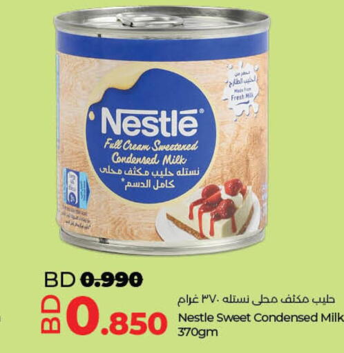 NESTLE Condensed Milk  in LuLu Hypermarket in Bahrain