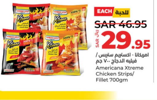 AMERICANA Chicken Strips  in LULU Hypermarket in KSA, Saudi Arabia, Saudi - Riyadh