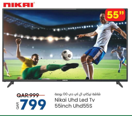NIKAI Smart TV  in Paris Hypermarket in Qatar - Al-Shahaniya