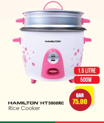 HAMILTON Rice Cooker  in Paris Hypermarket in Qatar - Al Khor