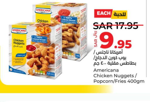 AMERICANA Chicken Bites  in LULU Hypermarket in KSA, Saudi Arabia, Saudi - Khamis Mushait
