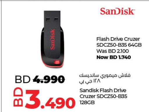 SANDISK Flash Drive  in LuLu Hypermarket in Bahrain