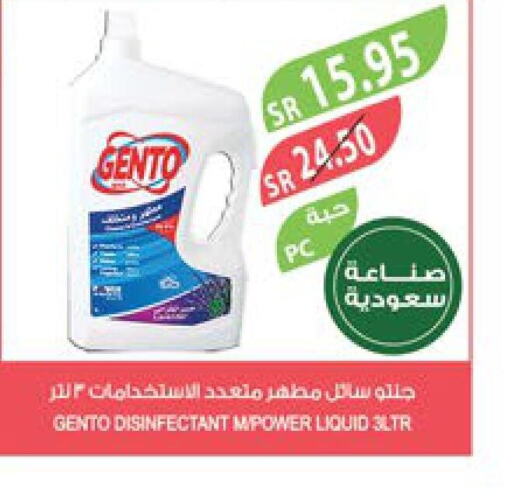 GENTO Disinfectant  in Farm  in KSA, Saudi Arabia, Saudi - Jazan